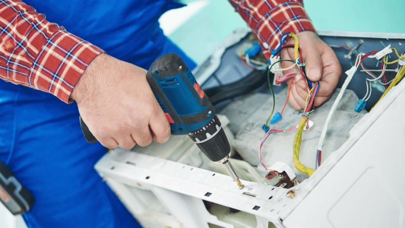 Sapanca Baykan Baykan çamaşır makinesi kart tamiri – Su almama arızası orijinal parça ile giderildi. - Teknik servis örneği